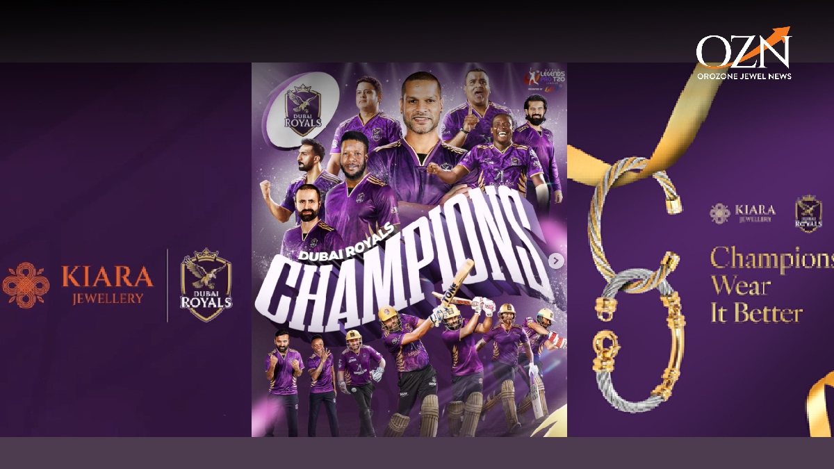 Kiara Jewellery Collaborates with Dubai Royals, Positions Itself as the Champion’s Choice