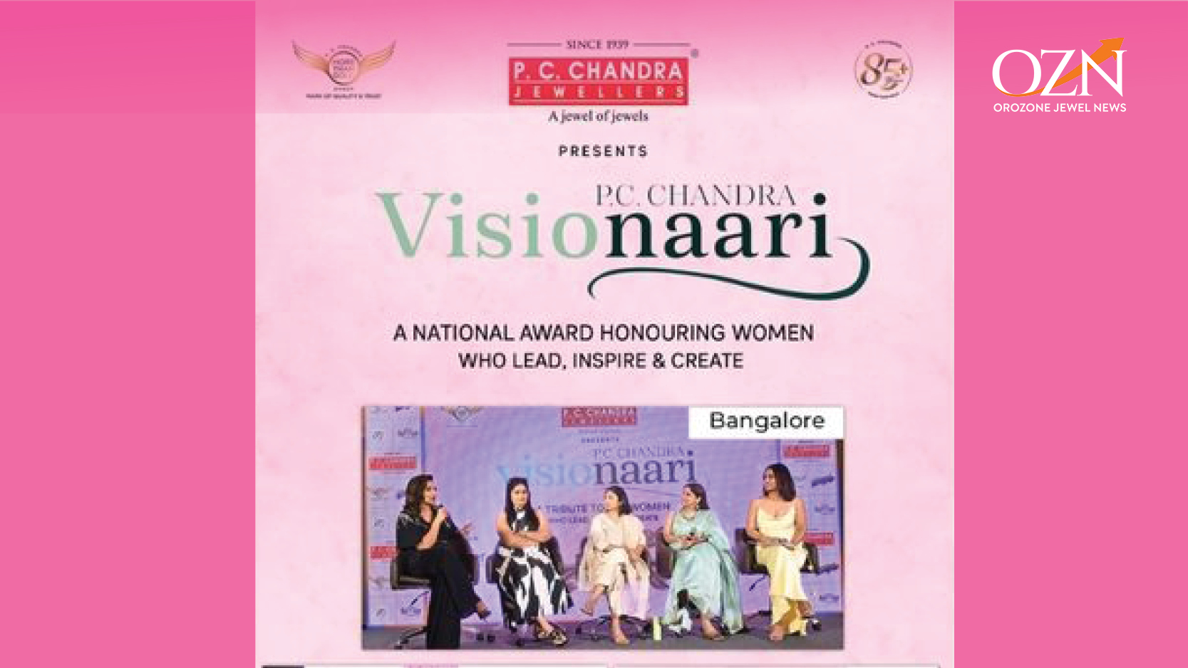 P.C. Chandra Jewellers Expands Brand Identity Beyond Retail with Launch of Visionaari Awards