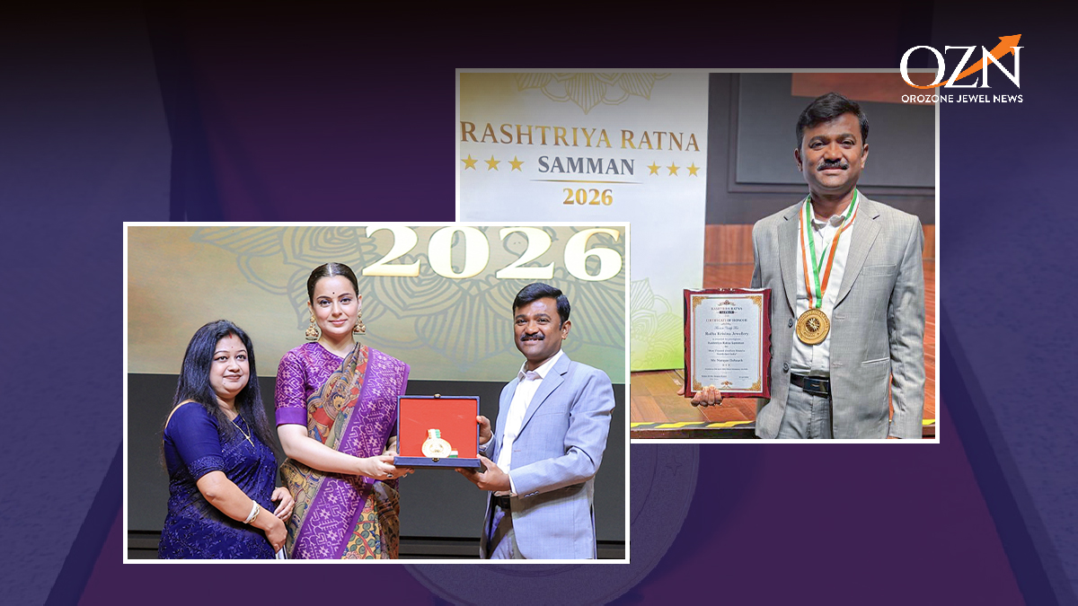 Radha Krishna Jewellery Awarded as Most Trustable Jewellery Brand in North-East India at Rashtriya Samman 2026
