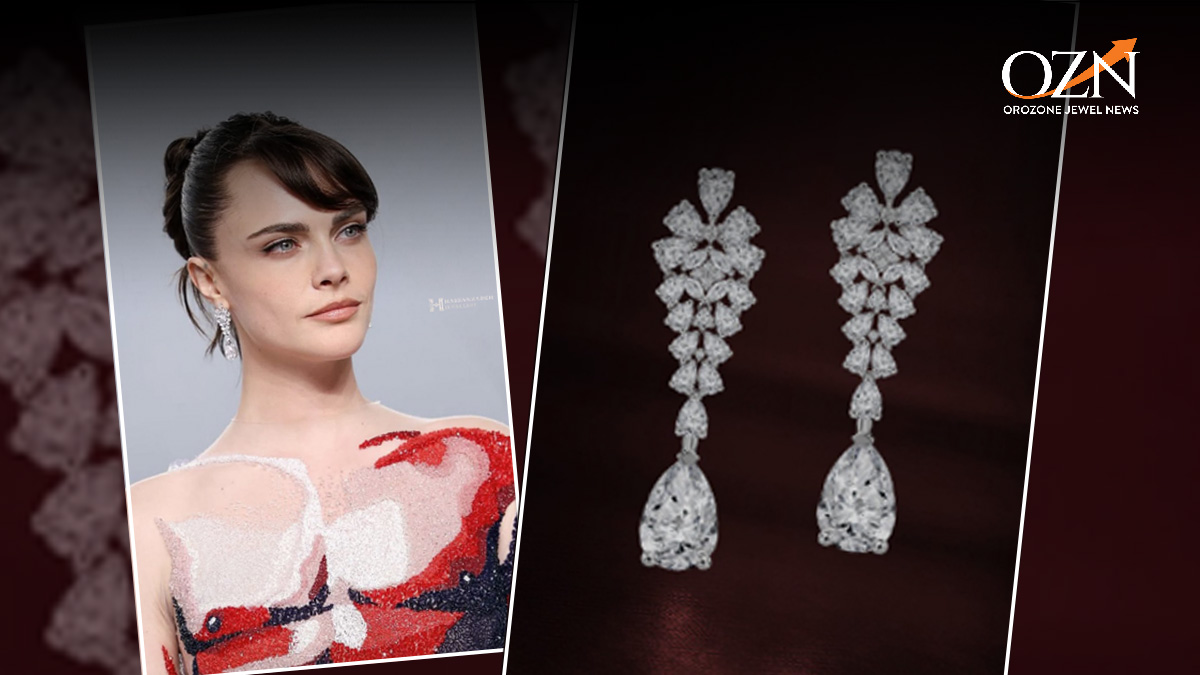 Cara Delevingne’s Hassanzadeh Diamond Look Makes a Red-Carpet Statement