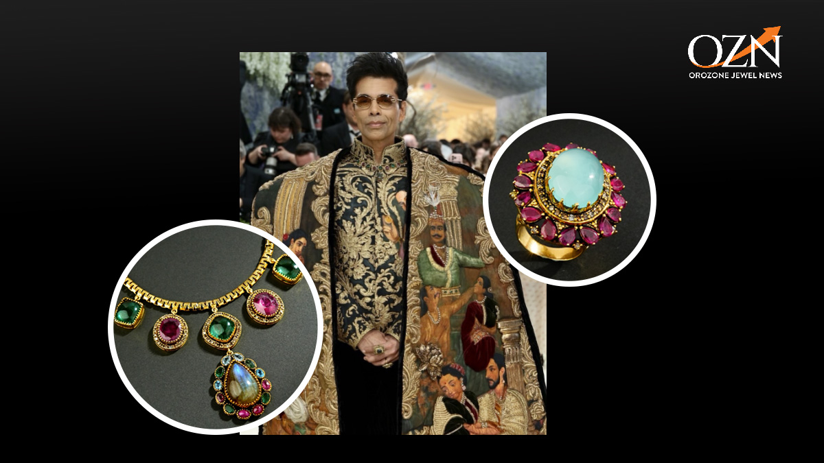 Karan Johar Brings His Own Jewellery Label Tyaani to the Met Gala Spotlight