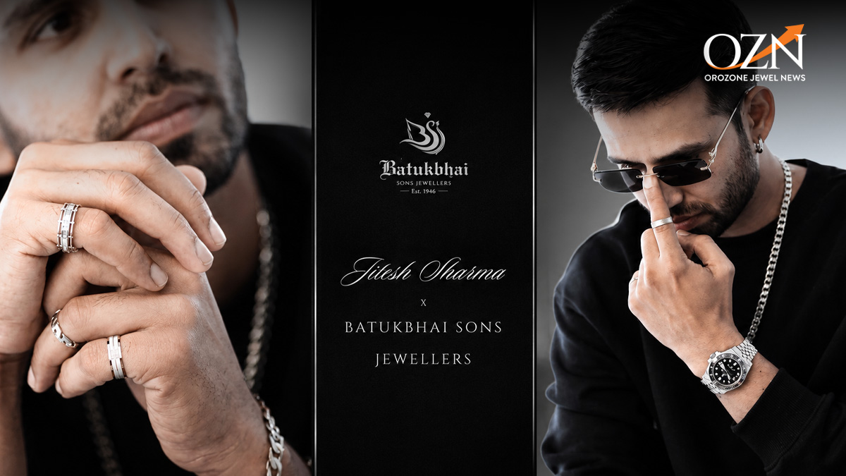 Batukbhai Sons Jewellers Unveils Men’s Jewellery Campaign with Cricketer Jitesh Sharma