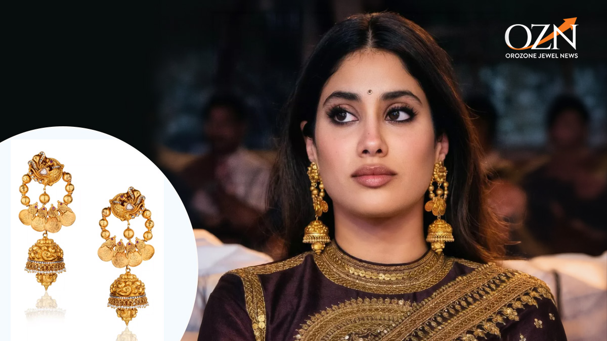 Janhvi Kapoor Elevates Regal Indian Elegance in Archana Aggarwal Jewellery