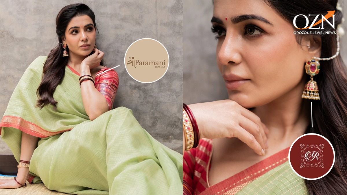 Samantha’s Festive Jewellery Moment with Radiant By Madhulika & Shri Paramani Jewels