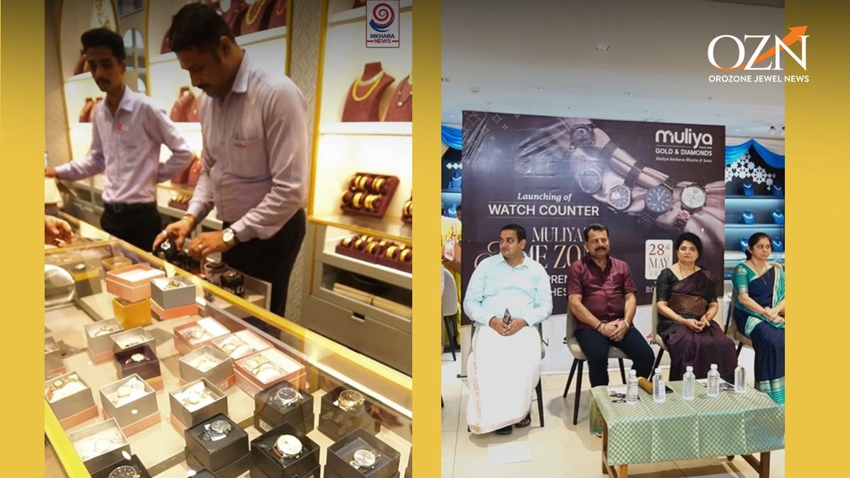 Muliya Gold & Diamonds Launches ‘Muliya’s Time Zone’ Watch Counter in Puttur